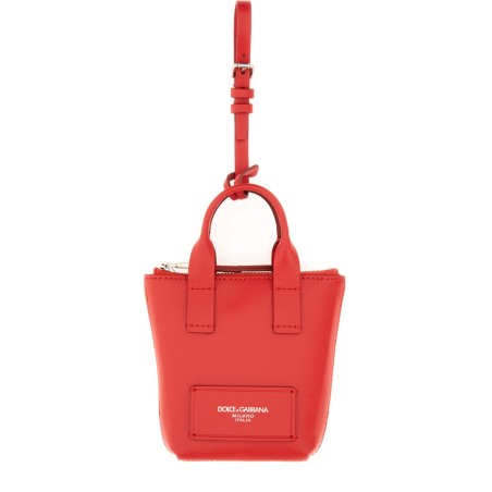 LEATHER "MINIBAG" CHARM