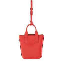 LEATHER "MINIBAG" CHARM