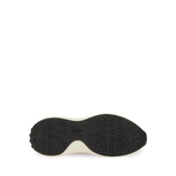 FABRIC AND SUEDE SNEAKER