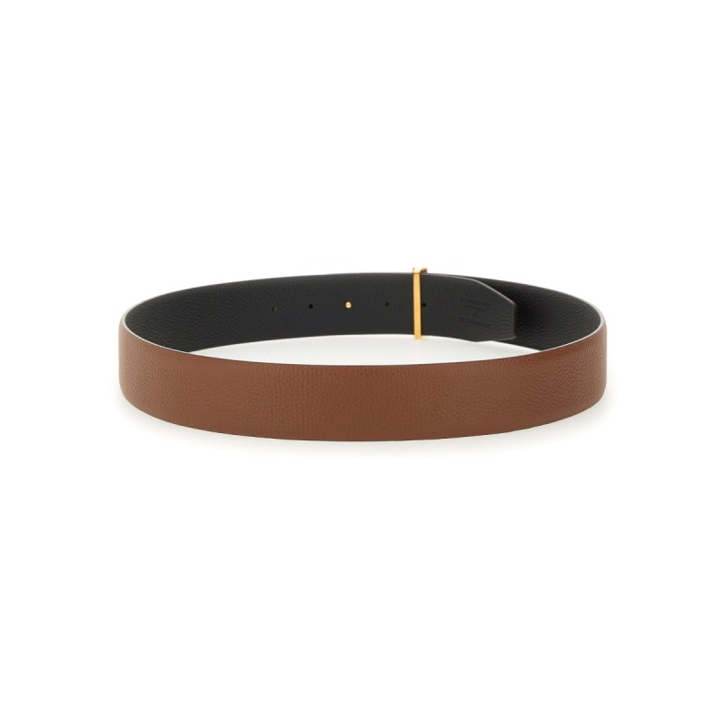 REVERSIBLE LEATHER BELT