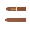 REVERSIBLE LEATHER BELT