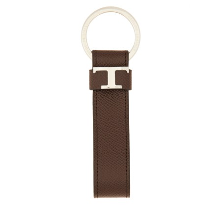 "T TIMELESS" LOGO KEYCHAIN