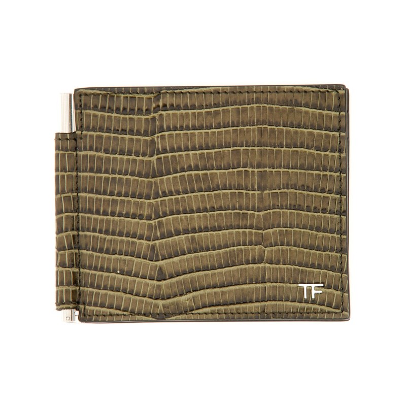 SMALL LEATHER MONEY CLIP WALLET