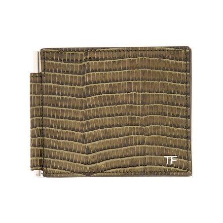 SMALL LEATHER MONEY CLIP WALLET