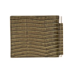 SMALL LEATHER MONEY CLIP WALLET