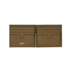 SMALL LEATHER MONEY CLIP WALLET