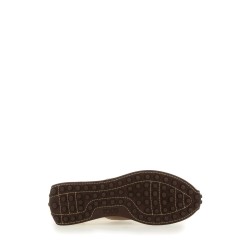 SNEAKER IN PELLE E TESSUTO