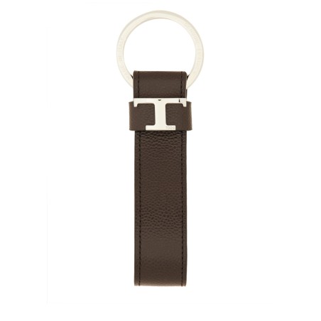 "T TIMELESS" LOGO KEYCHAIN