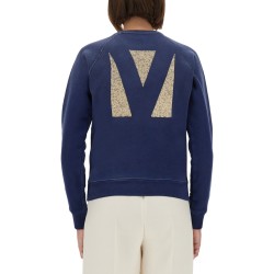 PRINTED COTTON SWEATSHIRT