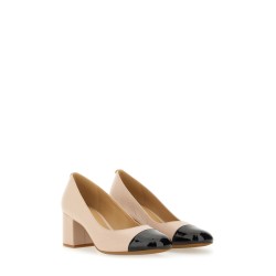 "PEARL FLEX" LEATHER PUMPS