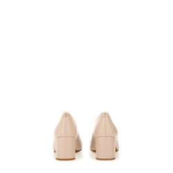 "PEARL FLEX" LEATHER PUMPS