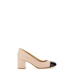 "PEARL FLEX" LEATHER PUMPS