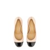 "PEARL FLEX" LEATHER PUMPS
