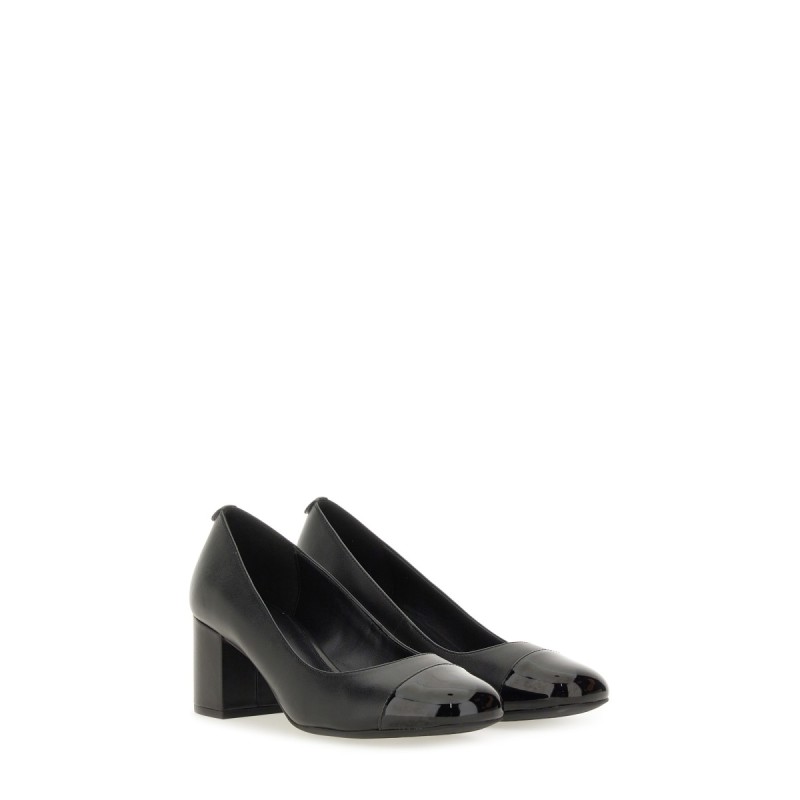 "PEARL FLEX" LEATHER PUMPS