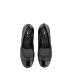 "PEARL FLEX" LEATHER PUMPS