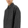 REVERSIBLE WOOL AND DENIM GG SHIRT