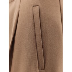 Virgin wool blend trousers