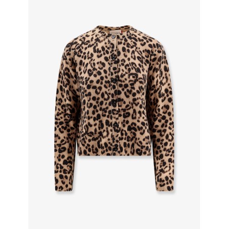 Virgin wool and cashmere cardigan