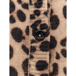 Virgin wool and cashmere cardigan