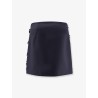 Virgin wool blend mini skirt