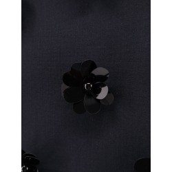 Virgin wool blend mini skirt