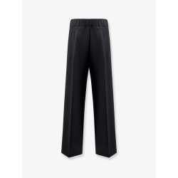 Virgin wool blend trousers