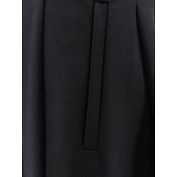 Virgin wool blend trousers