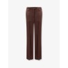 Viscose and virgin wool trousers