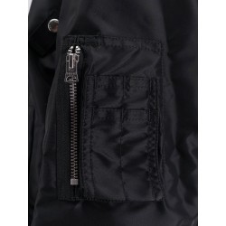 Nylon bomber jacket
