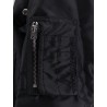 Nylon bomber jacket