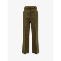 GG jacquard cotton trousers