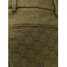 GG jacquard cotton trousers