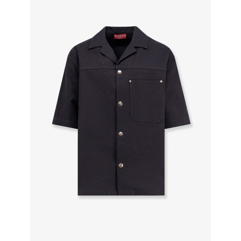 GG Jacquard cotton shirt