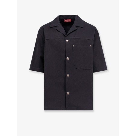 GG Jacquard cotton shirt