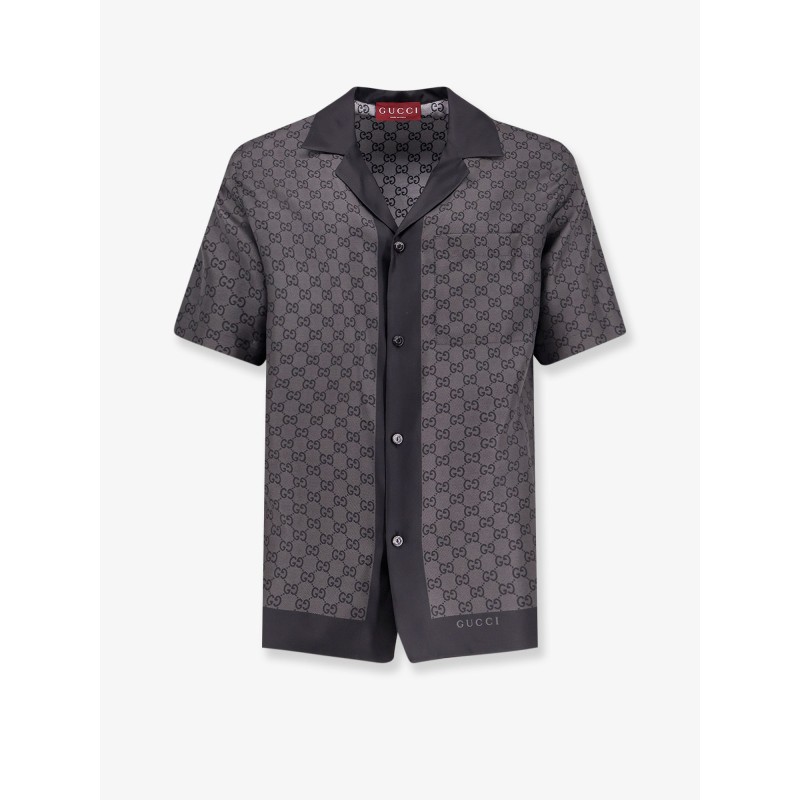 GG silk shirt
