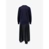 Recycled cashmere blend long dress
