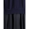 Recycled cashmere blend long dress
