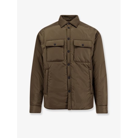 Padded nylon shirt/jacket