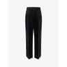 Midwaist wool blend trousers