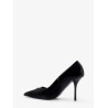 Patent leather decolleté