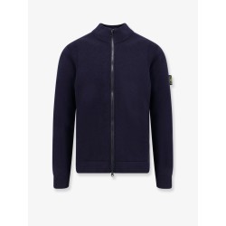 Certified virgin wool blend cardigan