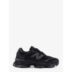 9060 mesh and leather sneakers