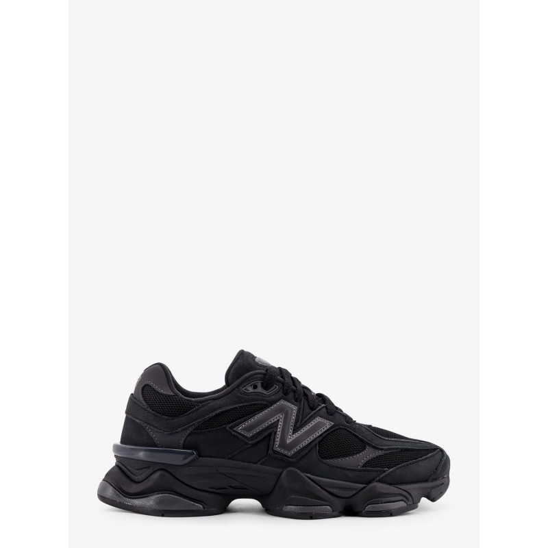 9060 mesh and leather sneakers