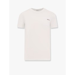 Cotton t-shirt with embroidered logo