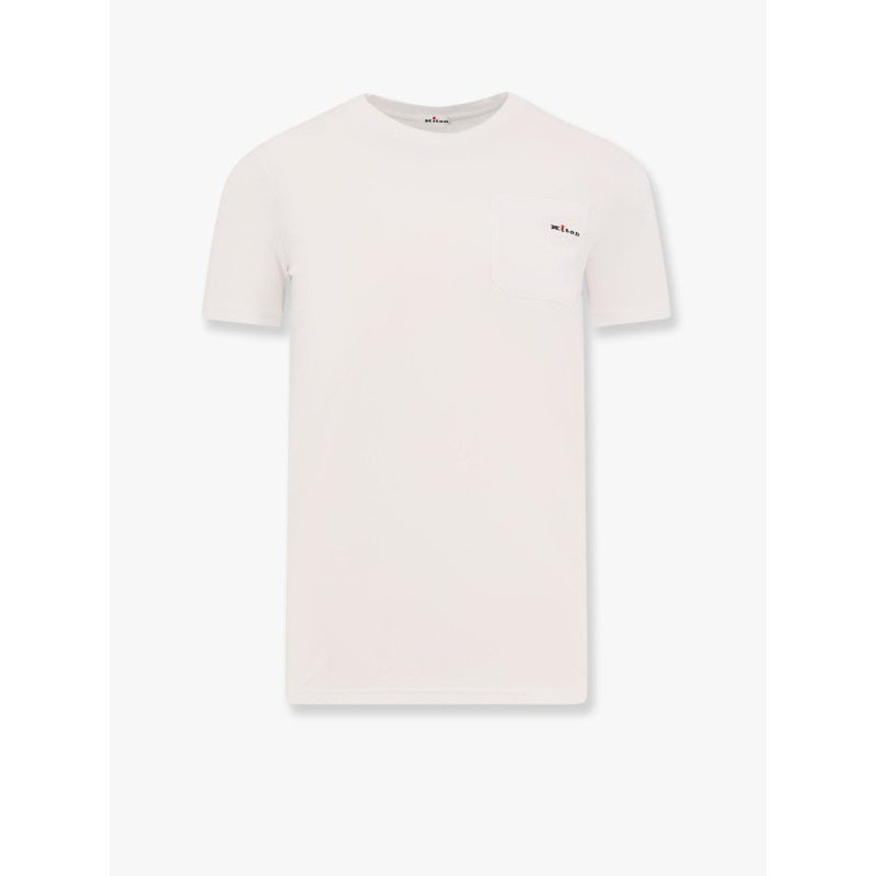 Cotton t-shirt with embroidered logo