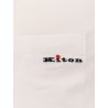 Cotton t-shirt with embroidered logo