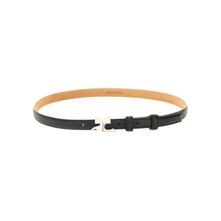 LEATHER "AC" BELT
