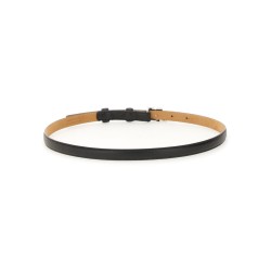 LEATHER "AC" BELT
