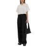 CROPPED JERSEY POLO SHIRT