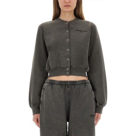 "SHRUNKEN SNAP" CARDIGAN